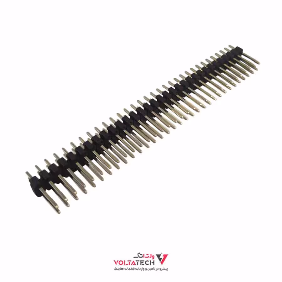 پین هدر 40×2 نری صاف 254mm 17mm