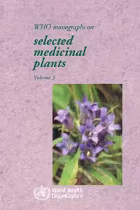خرید و دانلود نسخه کامل کتاب Who Monographs on Selected Medicinal Plants