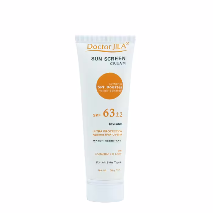 دکتر ژیلا-ضد افتاب SPF63بیرنگ 50گ