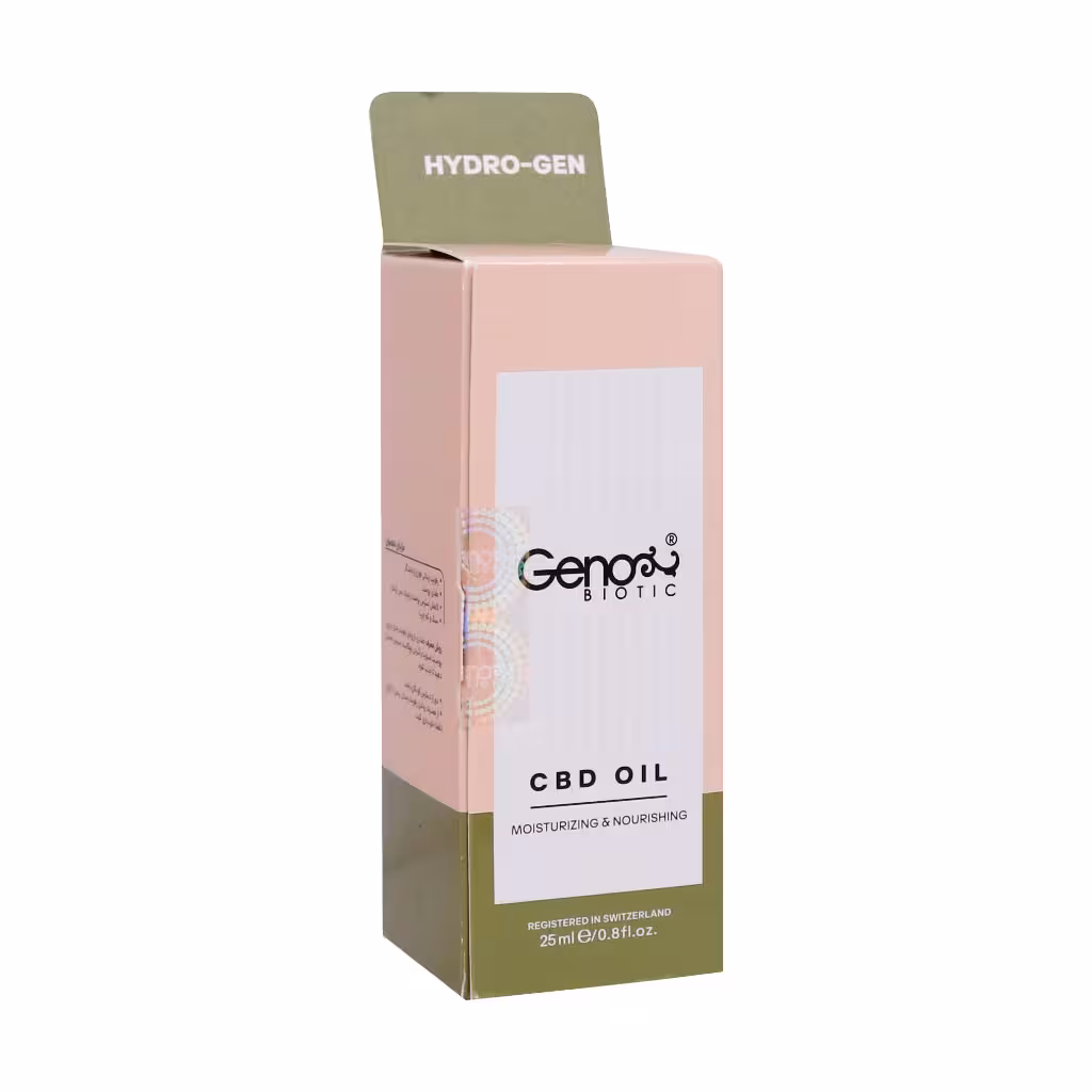 روغن رطوبت رسان صورت و گردن ژنوبایوتیک GENO BIOTIC MOISTURIZING OIL FOR FACE AND NECK SERUM