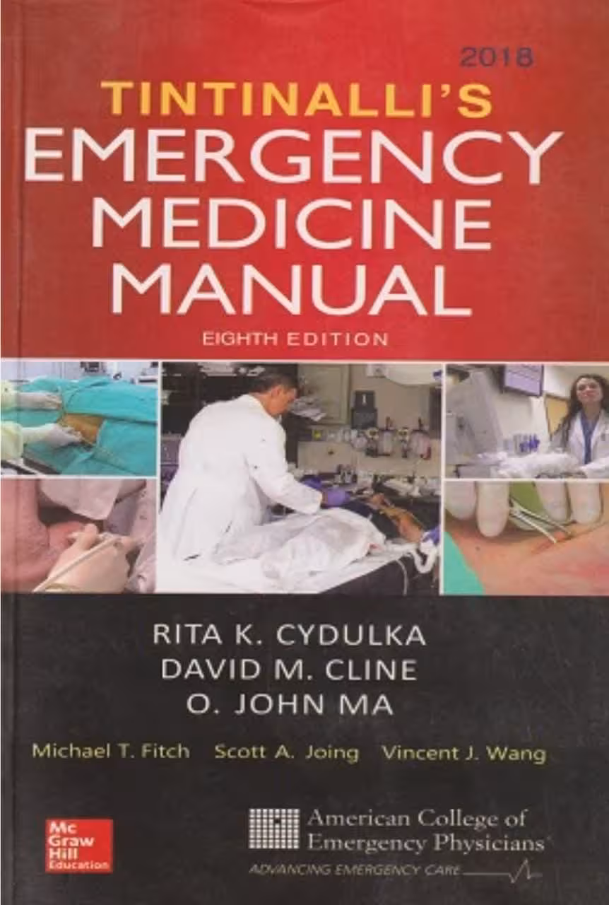 Tintinalli's Emergency Medicine Manual کتاب دستنامه طب اورژانس تینتینالی