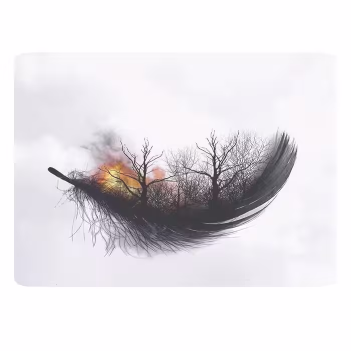 پد موس - پد ماوس  طرح پر کد B127