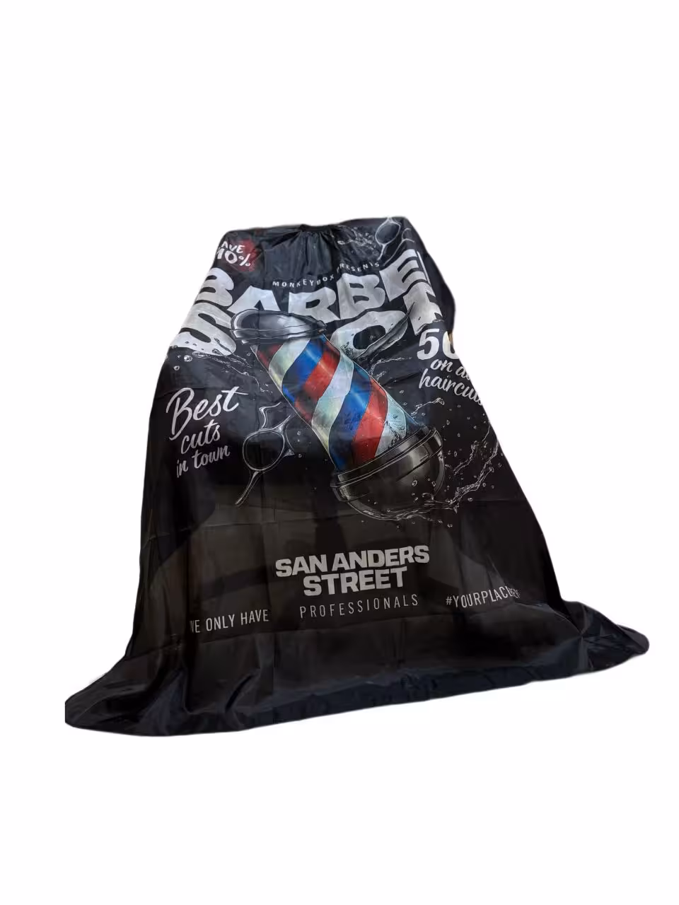 پیشبند چاپی طرح باربر پل