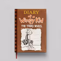 کتاب Diary Of A Wimpy Kid the third wheel جلد سخت (HARDCOVER)