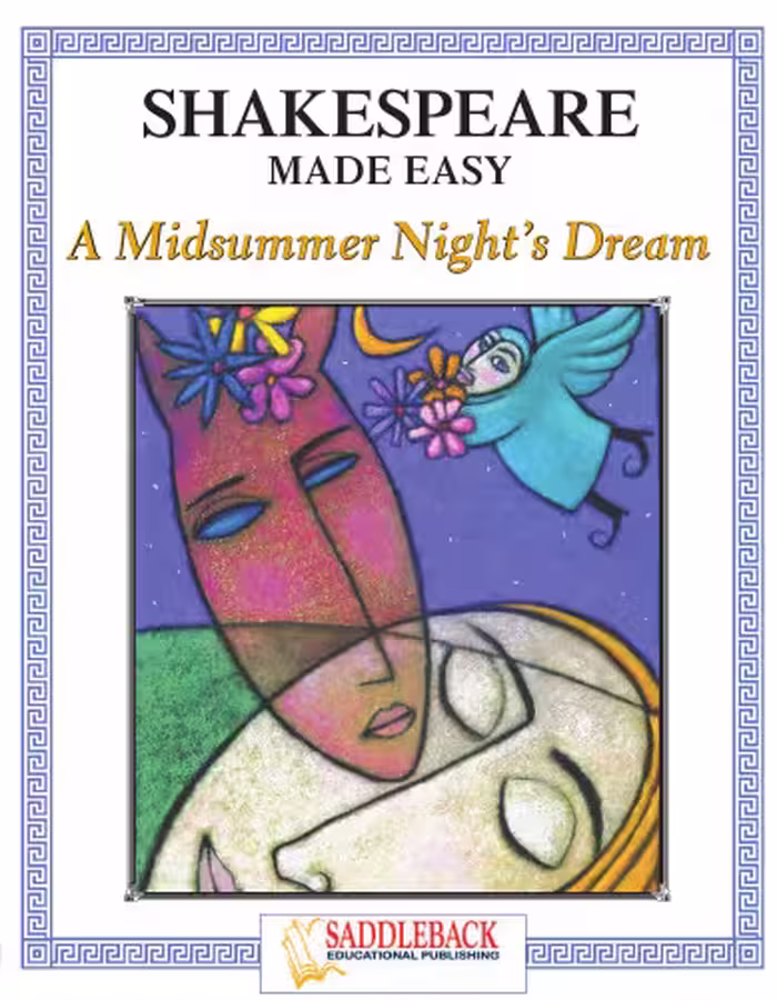 خرید و دانلود نسخه کامل کتاب Midsummer Night's Dream (Shakespeare Made Easy Study Guides)