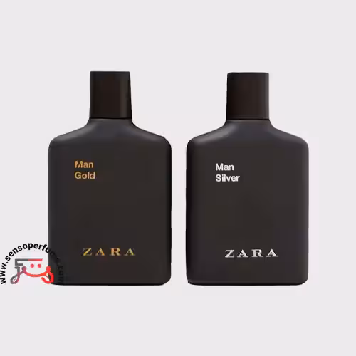 عطر ادکلن ست دوقلو زارا من سیلور و من گلد | zara man silver and man gold