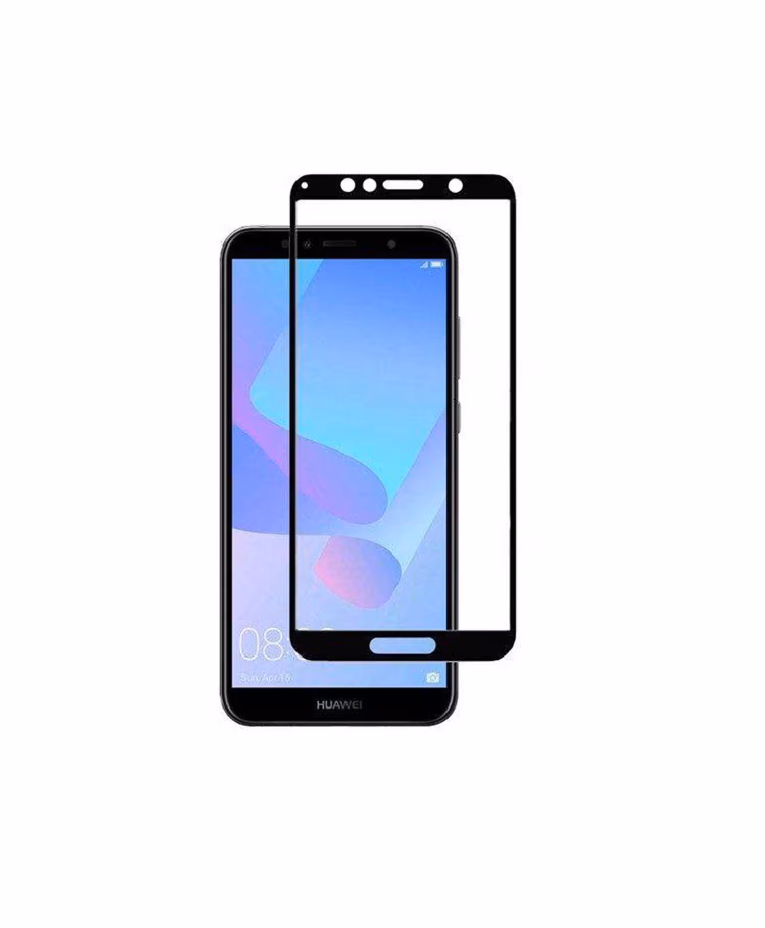 گلس فول تمام چسب موبایل هوآوی Huawei Y6 2018