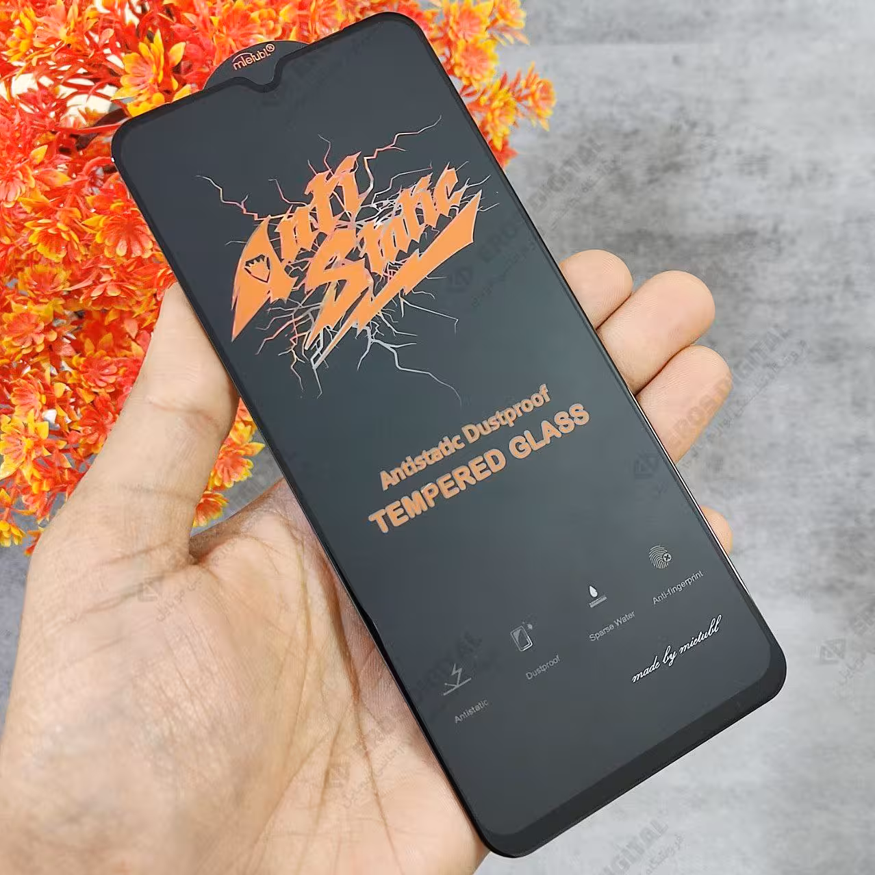 گلس Xiaomi Redmi 12C / Redmi 10 / Poco C40 آنتی استاتیک میتوبل (اصل)