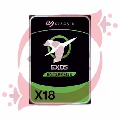 هارد سیگیت Seagate 16TB Exos X18 ST16000NM001J SATA 512e/4Kn Ent SED Model FastFormat