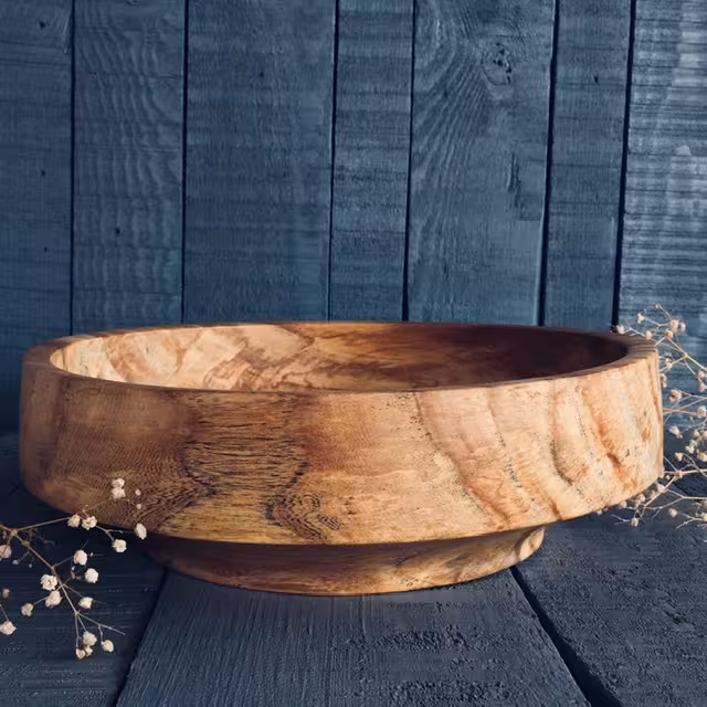 کاسه بزرگ چوبی کد 337