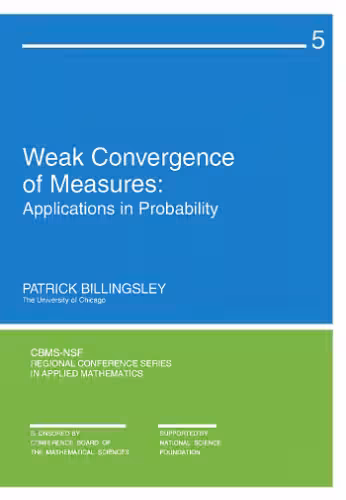خرید و دانلود نسخه کامل کتاب Weak convergence of measures: applications in probability