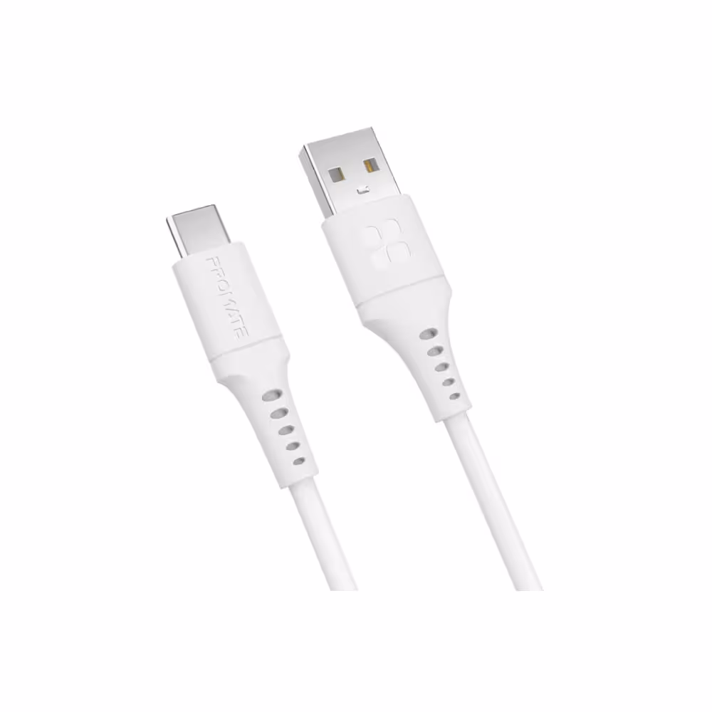 کابل تبدیل USB-A به تایپ سی پرومیت مدل Promate PowerLink-AC120 به طول 1.2 متر