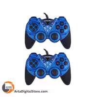 دسته بازی دوبل شوکدار USB-890