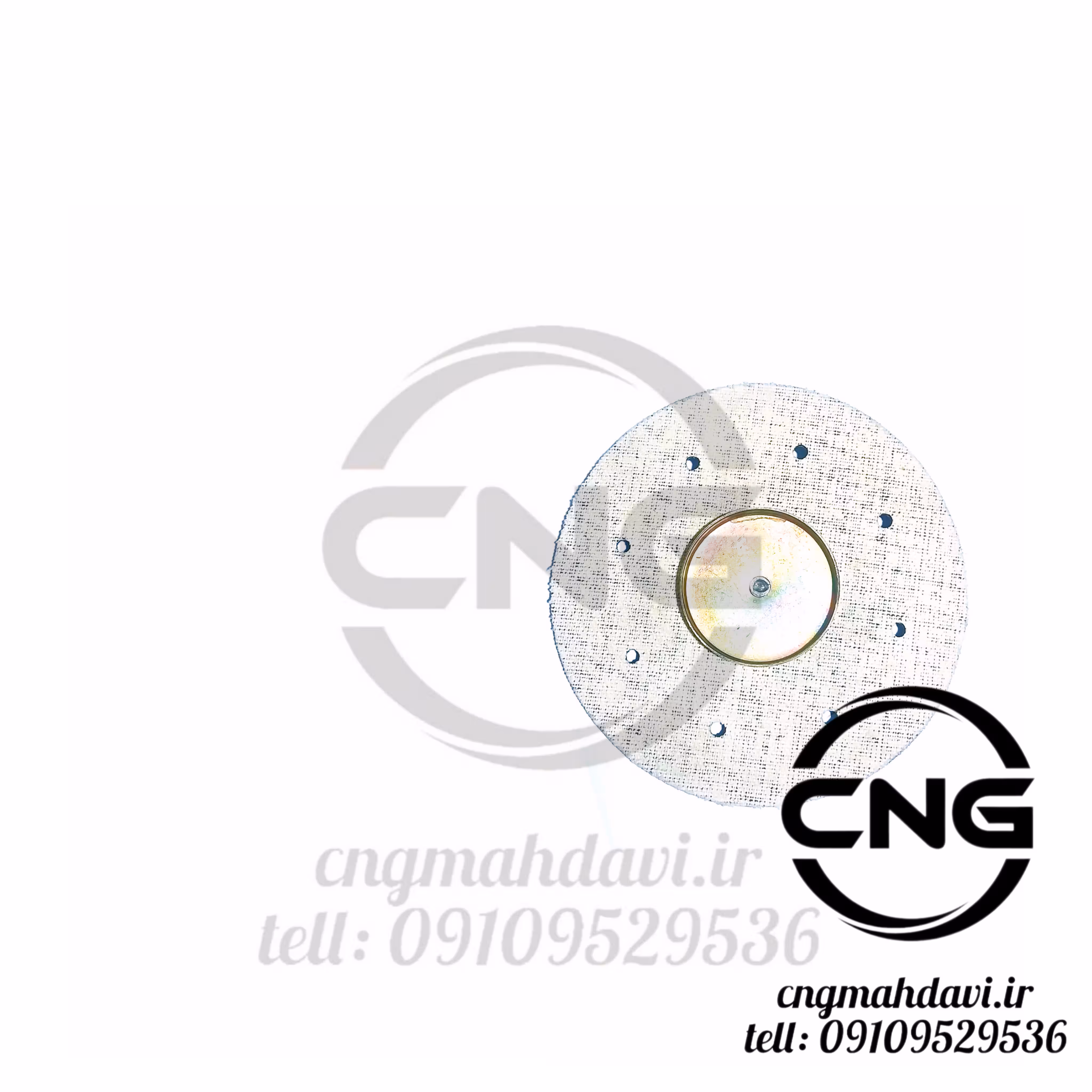 پرده اب رگلاتور LPG پشت پارچه ای | سی ان جی مهدوی