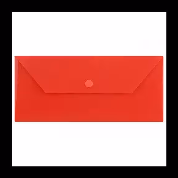 پاکت نامه ملخی دکمه دار مات و شفاف پاپکو 104Mو104T(96عددی)