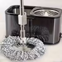 سطل و تی زمین شوی چرخدار WS در 3 رنگ استیل،طلایی،مشکی با ضمانت اصالت کالا