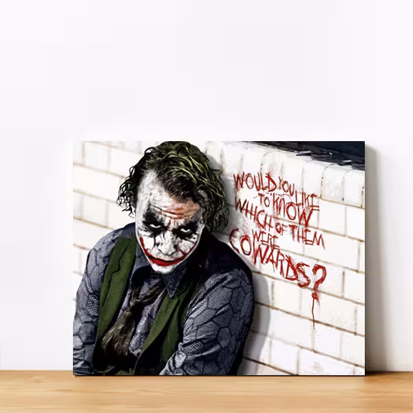 تابلو شاسی طرح جوکر | دنیای قاب