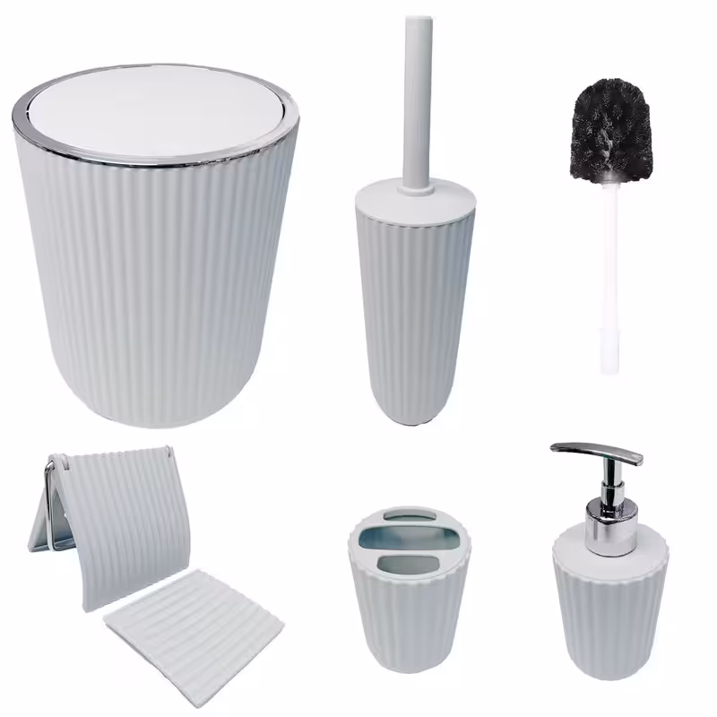 ست سرویس بهداشتی 6 پارچه همارا کد 660248 | کالا مکس