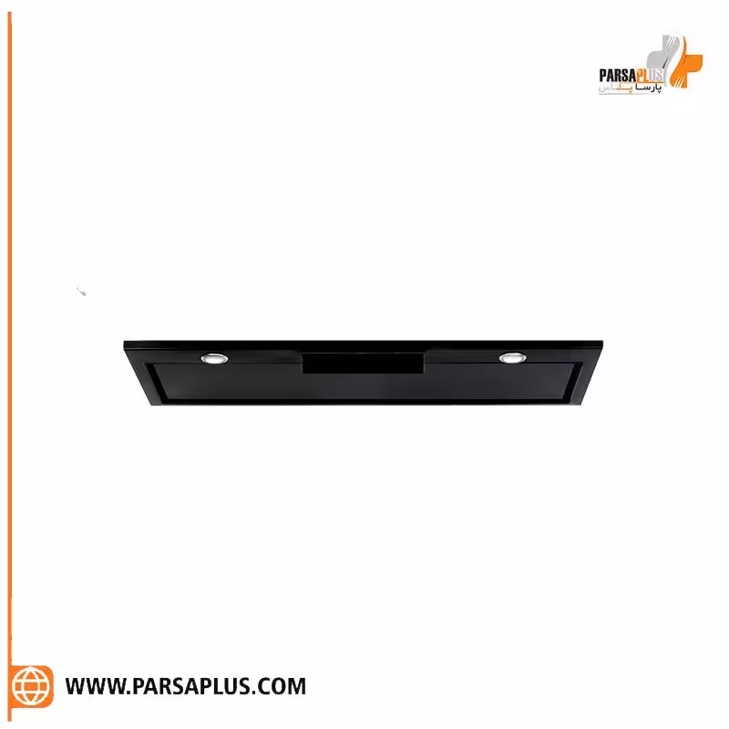 هود مخفی درسا مدل آرسام DH1416-70 استیل مشکی سایز 70