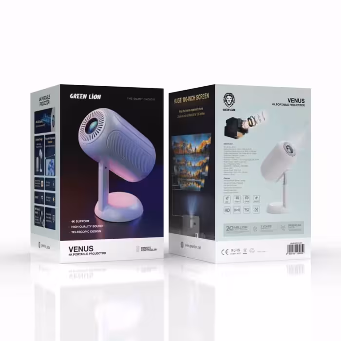 پروژکتور قابل حمل ونوس گرین Green Venus4K Portable Projector