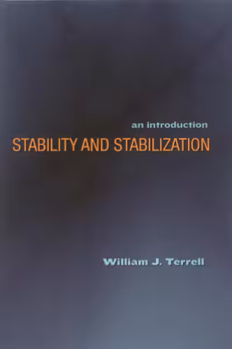 خرید و دانلود نسخه کامل کتاب Stability and Stabilization: An Introduction