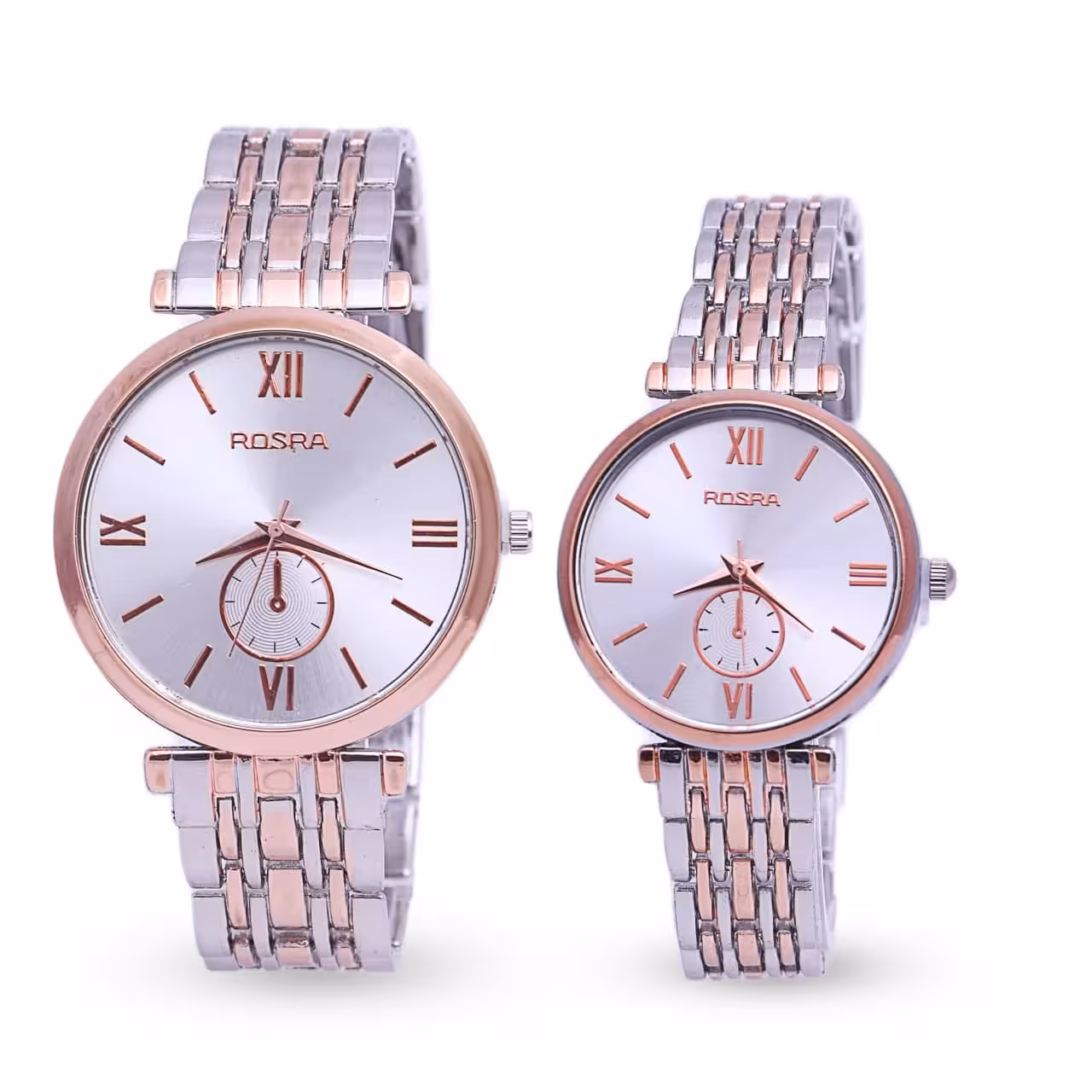 ست ساعت مچی مردانه و زنانه روسرا ROSRA مدل 725