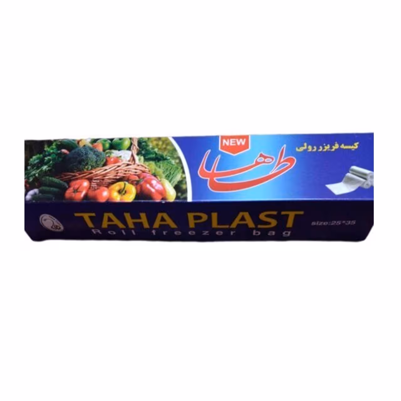پاکت فریزر رولی طاها 200 عددی