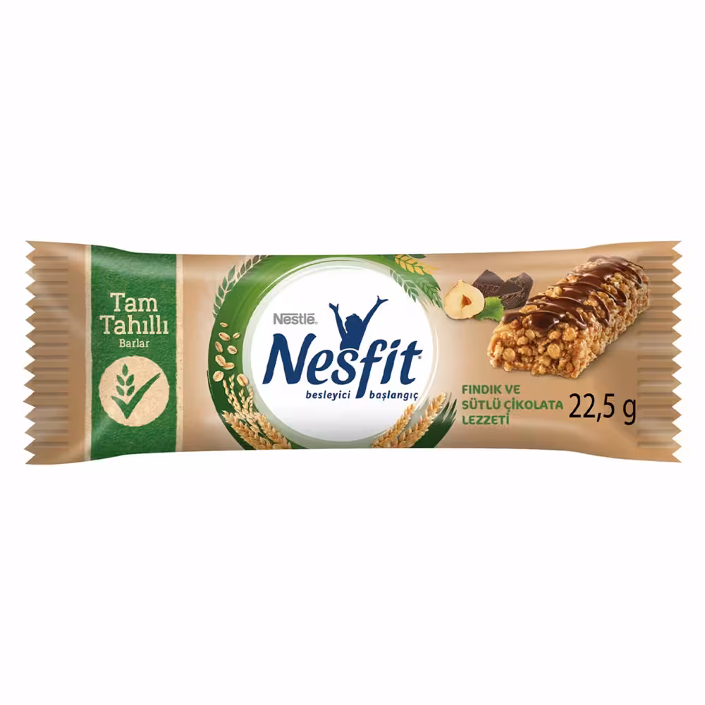 غلات بار نستله مدل نسفیت با طعم فندق و شکلات شیری  22.5 گرم