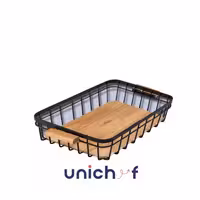 سبدنان کوچک مستطیل چوبUN-2909