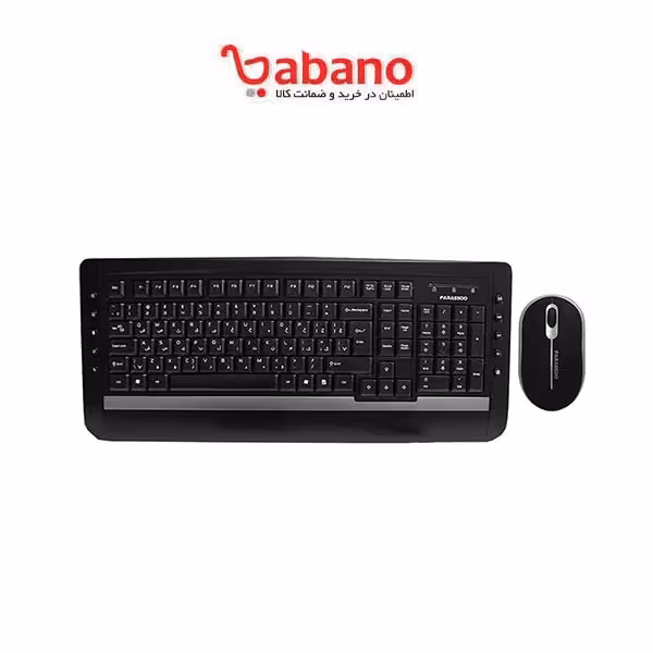 کیبورد و ماوس باسیم farassoo مدل FCM-6140 با حروف فارسی