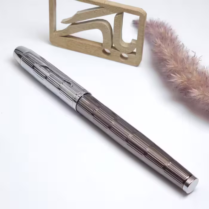 پارکر خودنویس نیمه دودی راه راه آی ام پریمیوم Parker IM Smokey Premium FP