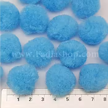 توپک درشت آبی بسته ای