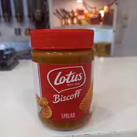  کرم بیسکویت لوتوس کرمی اصل بلژیک 400 گرمی