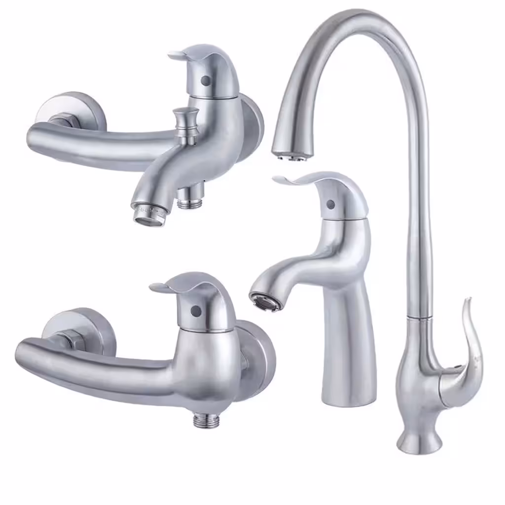 ست چهار تیکه شیرالات راسان مدل اکتاو