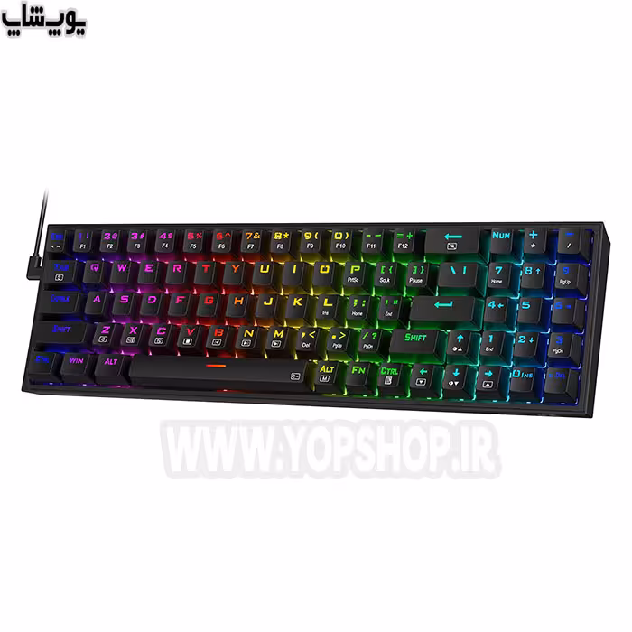 کیبورد گیمینگ بی سیم RGB مکانیکال ردراگون مدل K628 POLLUX PRO