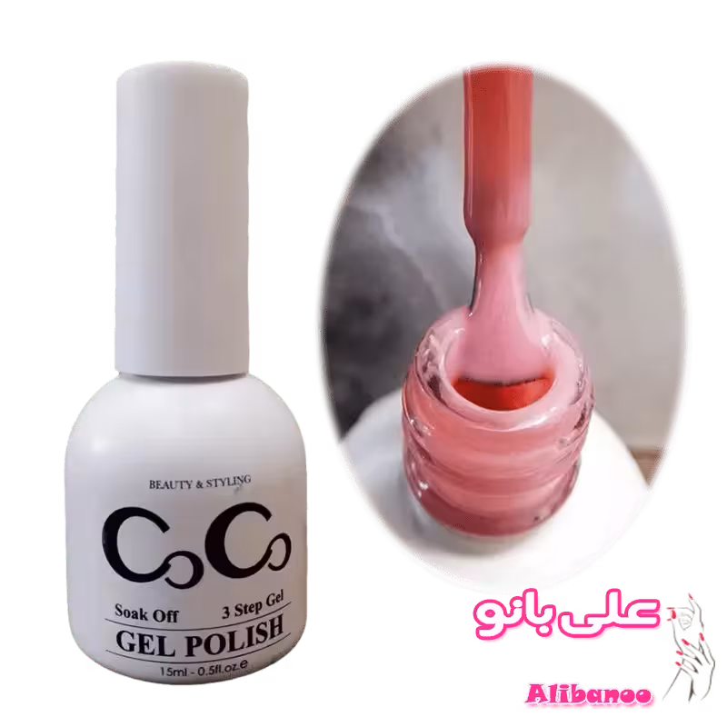 رابر بیس ناخن کوکو COCO شماره 10