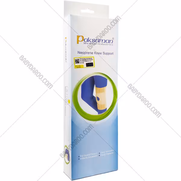 زانوبند طبی نئوپرنی ساده پاک سمن | paksaman neoprene knee support