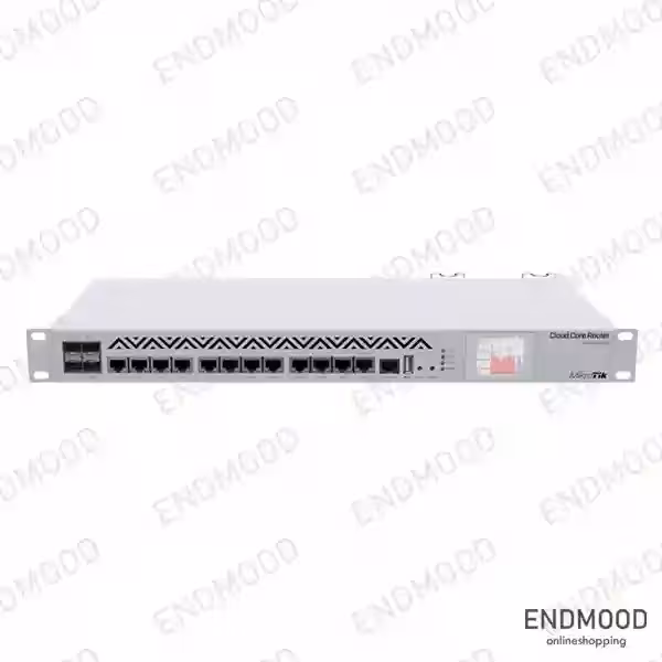روتر شبکه مدیریتی 12 پورت گیگابیت کلود میکروتیک CCR1036-12G-4S
