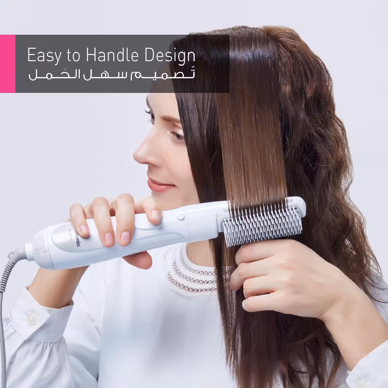 سشوار برس دار حالت دهنده پاناسونیک مدل EH-KA11