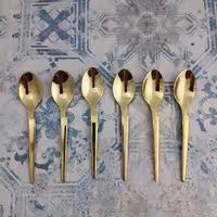 قاشق چای اس جی مدل هارمونی – طلایی