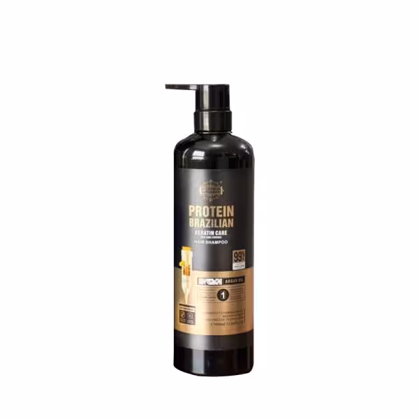 شامپو مو پروتئین برزیلی حجم 900 میلی لیتر Brazilian protein hair shampoo 900