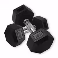 دمبل شش ضلعی 7.5 کیلویی hexagonal dumbbell