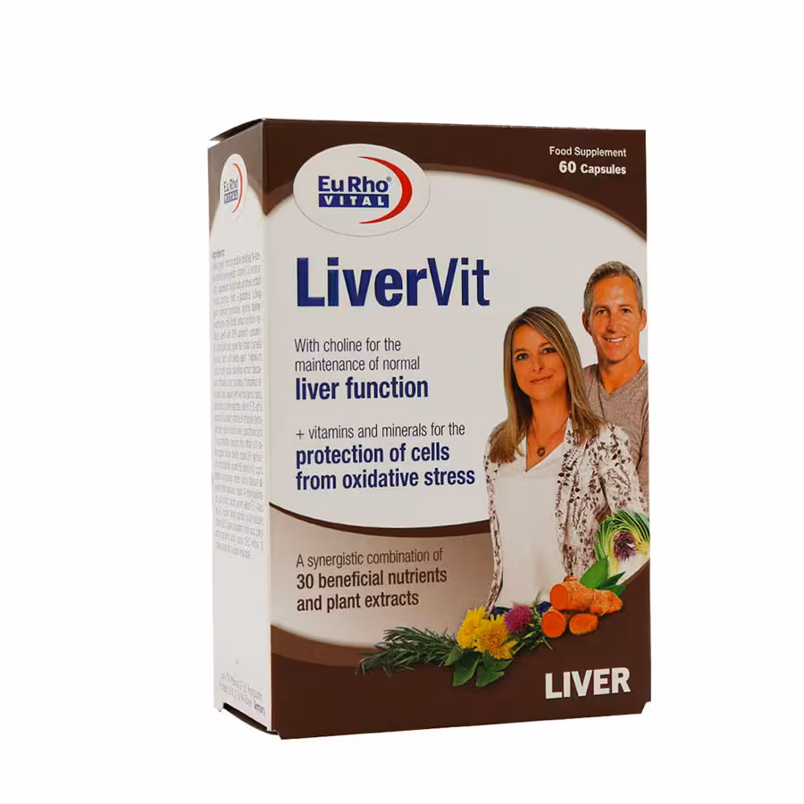 کپسول لیور ویت یوروویتال 60 عدد