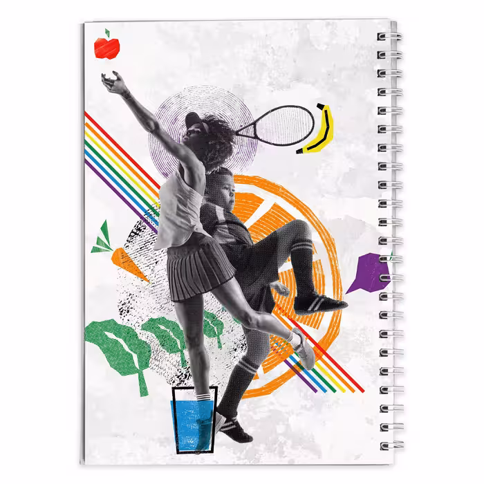 دفتر مشق هنری ورزشی