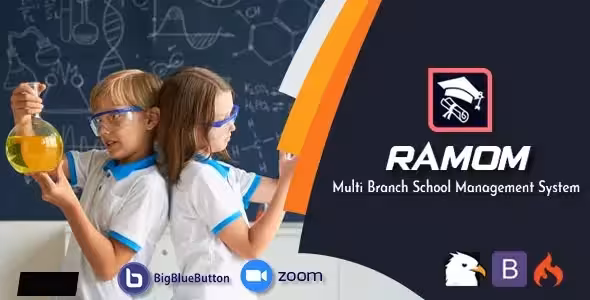دانلود اسکریپت مدیریت مدرسه Ramom School