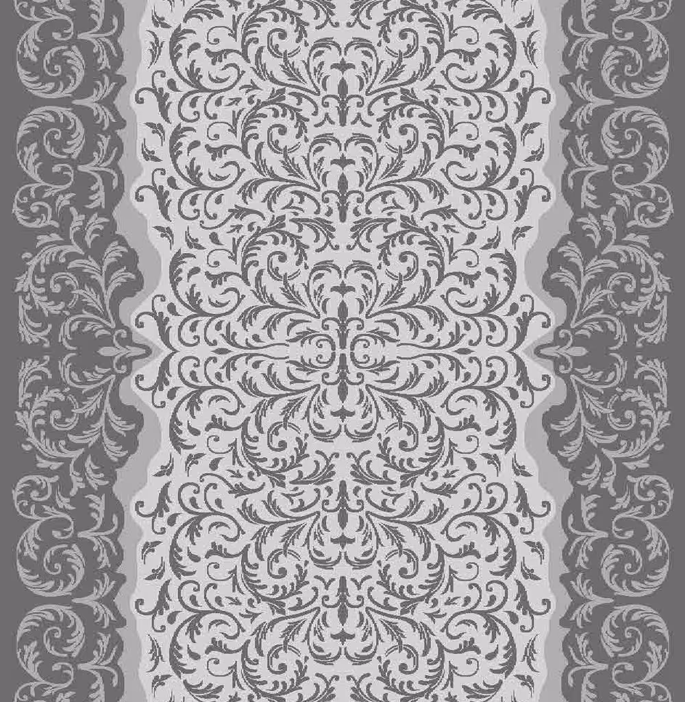 فرش ساوین کد 7401 رنگ نقره ای روشن