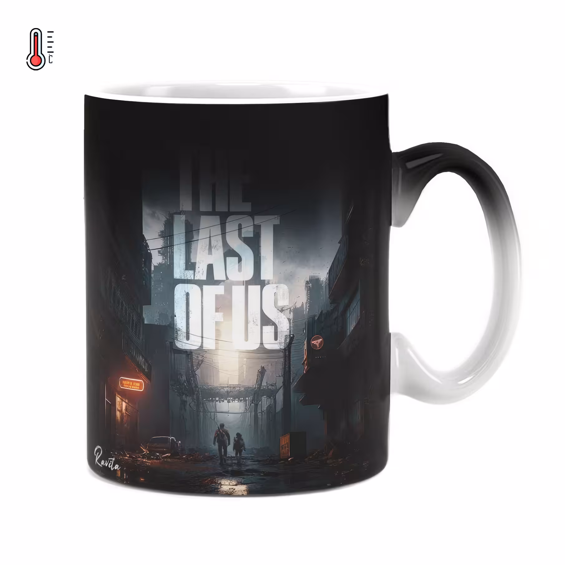 ماگ حرارتی راویتا طرح آخرین بازمانده - Last of Us 2 کد 3701