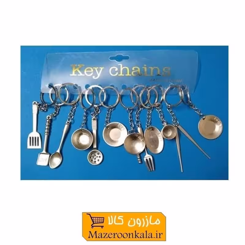 جاکلیدی ابزار و لوازم آشپزی و آشپزخانه جین 12 عددی HSK-028