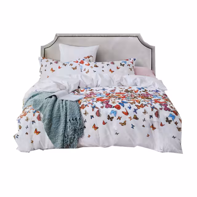 سرویس روتختی دو نفره کارینا 6 تکه مدل Butterfly