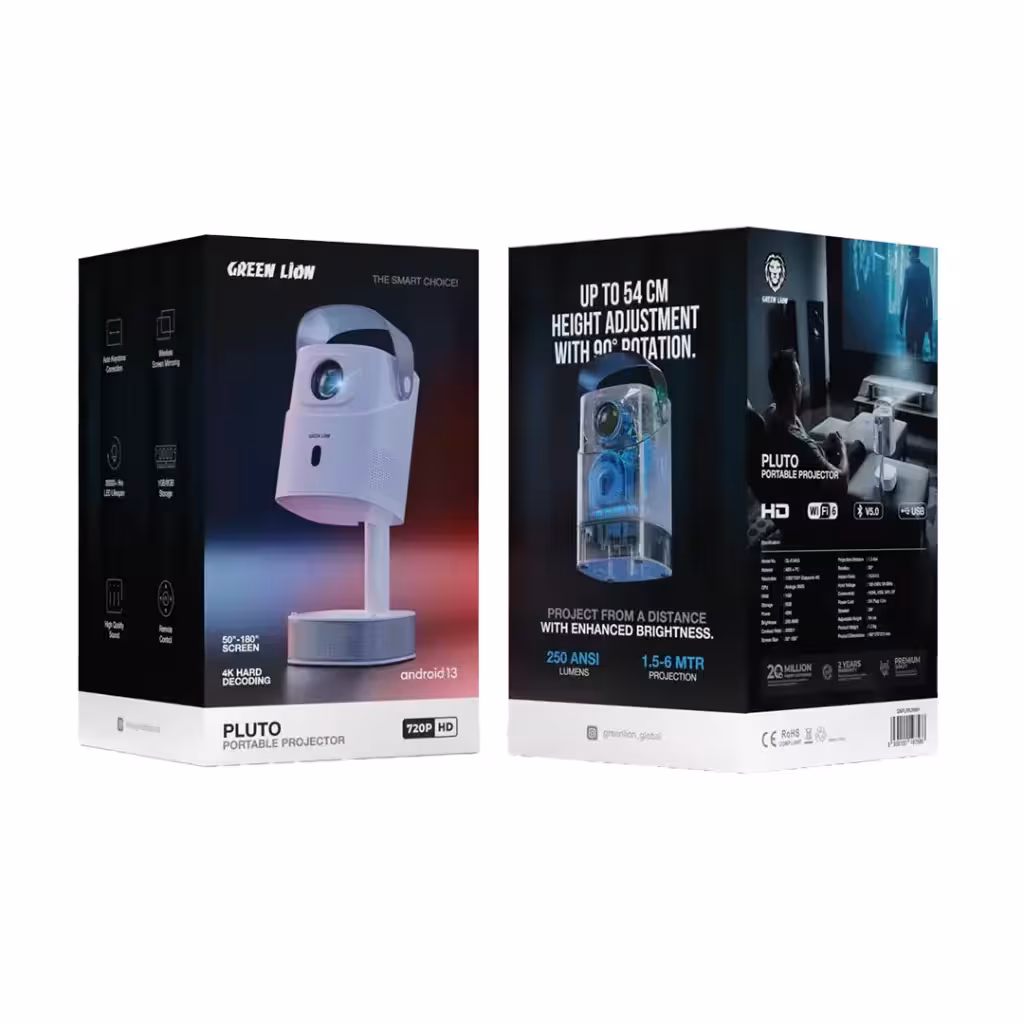 پروژکتور قابل حمل پلوتو گرین Green Pluto 4k Portable Projector
